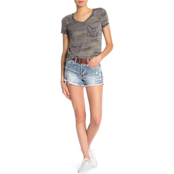 Blank NYC Distressed Denim Short - Picture 14 of 16